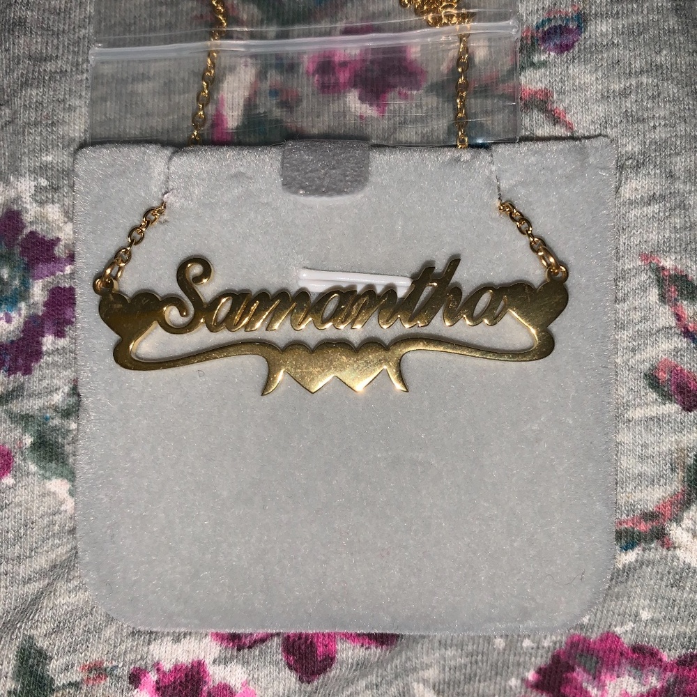 Gold Name Necklace